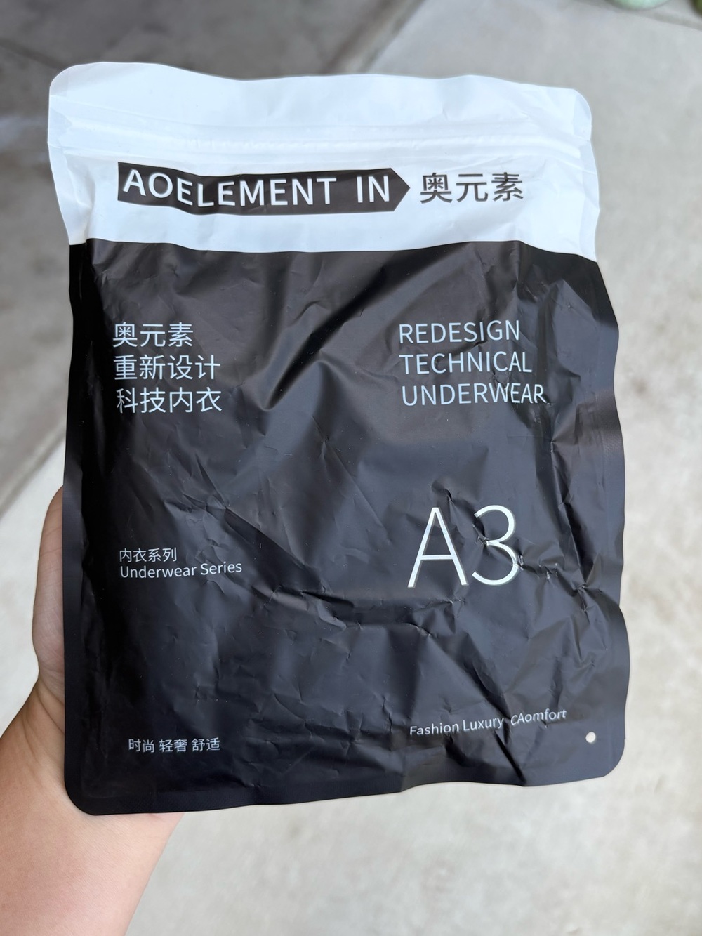 AOELEMENT MENS LARGE BREATHABLE BRIEFS